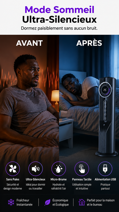 Dormez enfin au frais, même pendant les nuits les plus chaudes 🥵