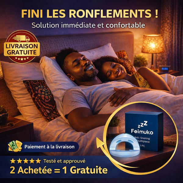 Réduisez le ronflement en quelques jours et retrouvez des nuits vraiment paisibles